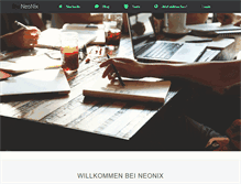 Tablet Screenshot of neonix.de